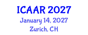 International Conference on Antibiotics and Antibiotic Resistance (ICAAR) January 14, 2027 - Zurich, Switzerland