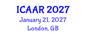 International Conference on Antibiotics and Antibiotic Resistance (ICAAR) January 21, 2027 - London, United Kingdom