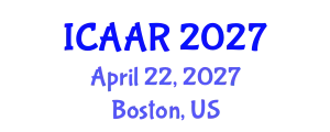 International Conference on Antibiotics and Antibiotic Resistance (ICAAR) April 22, 2027 - Boston, United States