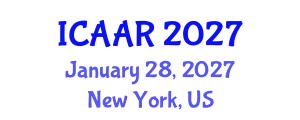 International Conference on Antibiotics and Antibiotic Resistance (ICAAR) January 28, 2027 - New York, United States