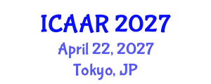 International Conference on Antibiotics and Antibiotic Resistance (ICAAR) April 22, 2027 - Tokyo, Japan