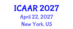 International Conference on Antibiotics and Antibiotic Resistance (ICAAR) April 22, 2027 - New York, United States