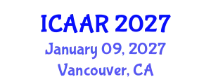 International Conference on Antibiotics and Antibiotic Resistance (ICAAR) January 09, 2027 - Vancouver, Canada