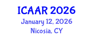 International Conference on Antibiotics and Antibiotic Resistance (ICAAR) January 12, 2026 - Nicosia, Cyprus