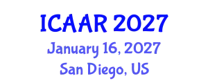 International Conference on Antibiotics and Antibiotic Resistance (ICAAR) January 16, 2027 - San Diego, United States