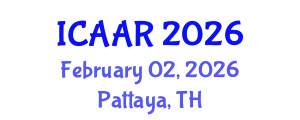 International Conference on Antibiotics and Antibiotic Resistance (ICAAR) February 02, 2026 - Pattaya, Thailand
