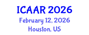 International Conference on Antibiotics and Antibiotic Resistance (ICAAR) February 12, 2026 - Houston, United States