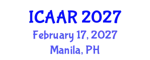 International Conference on Antibiotics and Antibiotic Resistance (ICAAR) February 17, 2027 - Manila, Philippines