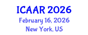 International Conference on Antibiotics and Antibiotic Resistance (ICAAR) February 16, 2026 - New York, United States