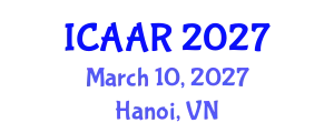 International Conference on Antibiotics and Antibiotic Resistance (ICAAR) March 10, 2027 - Hanoi, Vietnam