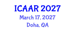 International Conference on Antibiotics and Antibiotic Resistance (ICAAR) March 17, 2027 - Doha, Qatar