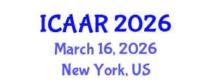 International Conference on Antibiotics and Antibiotic Resistance (ICAAR) March 16, 2026 - New York, United States