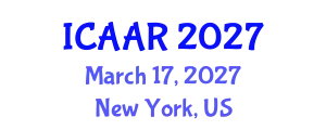 International Conference on Antibiotics and Antibiotic Resistance (ICAAR) March 17, 2027 - New York, United States