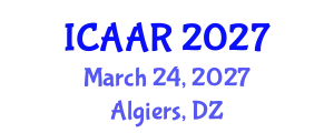 International Conference on Antibiotics and Antibiotic Resistance (ICAAR) March 24, 2027 - Algiers, Algeria