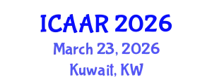 International Conference on Antibiotics and Antibiotic Resistance (ICAAR) March 23, 2026 - Kuwait, Kuwait