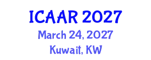 International Conference on Antibiotics and Antibiotic Resistance (ICAAR) March 24, 2027 - Kuwait, Kuwait