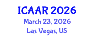 International Conference on Antibiotics and Antibiotic Resistance (ICAAR) March 23, 2026 - Las Vegas, United States