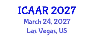 International Conference on Antibiotics and Antibiotic Resistance (ICAAR) March 24, 2027 - Las Vegas, United States