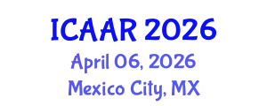International Conference on Antibiotics and Antibiotic Resistance (ICAAR) April 06, 2026 - Mexico City, Mexico