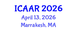 International Conference on Antibiotics and Antibiotic Resistance (ICAAR) April 13, 2026 - Marrakesh, Morocco