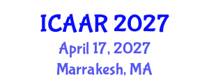 International Conference on Antibiotics and Antibiotic Resistance (ICAAR) April 17, 2027 - Marrakesh, Morocco