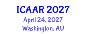 International Conference on Antibiotics and Antibiotic Resistance (ICAAR) April 24, 2027 - Washington, Australia