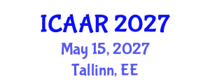 International Conference on Antibiotics and Antibiotic Resistance (ICAAR) May 15, 2027 - Tallinn, Estonia