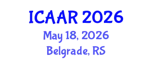 International Conference on Antibiotics and Antibiotic Resistance (ICAAR) May 18, 2026 - Belgrade, Serbia
