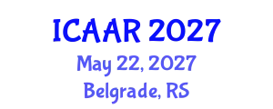 International Conference on Antibiotics and Antibiotic Resistance (ICAAR) May 22, 2027 - Belgrade, Serbia
