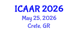 International Conference on Antibiotics and Antibiotic Resistance (ICAAR) May 25, 2026 - Crete, Greece