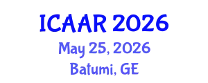 International Conference on Antibiotics and Antibiotic Resistance (ICAAR) May 25, 2026 - Batumi, Georgia