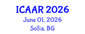 International Conference on Antibiotics and Antibiotic Resistance (ICAAR) June 01, 2026 - Sofia, Bulgaria