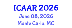 International Conference on Antibiotics and Antibiotic Resistance (ICAAR) June 08, 2026 - Monte Carlo, Monaco