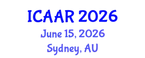 International Conference on Antibiotics and Antibiotic Resistance (ICAAR) June 15, 2026 - Sydney, Australia