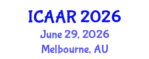 International Conference on Antibiotics and Antibiotic Resistance (ICAAR) June 29, 2026 - Melbourne, Australia