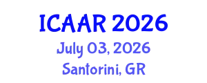 International Conference on Antibiotics and Antibiotic Resistance (ICAAR) July 03, 2026 - Santorini, Greece