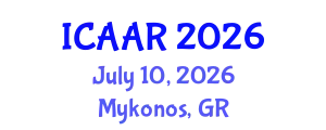 International Conference on Antibiotics and Antibiotic Resistance (ICAAR) July 10, 2026 - Mykonos, Greece
