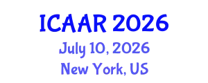 International Conference on Antibiotics and Antibiotic Resistance (ICAAR) July 10, 2026 - New York, United States
