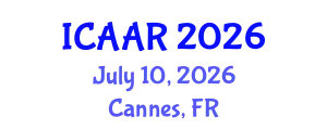 International Conference on Antibiotics and Antibiotic Resistance (ICAAR) July 10, 2026 - Cannes, France