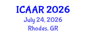 International Conference on Antibiotics and Antibiotic Resistance (ICAAR) July 24, 2026 - Rhodes, Greece