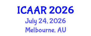 International Conference on Antibiotics and Antibiotic Resistance (ICAAR) July 24, 2026 - Melbourne, Australia