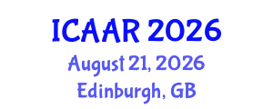 International Conference on Antibiotics and Antibiotic Resistance (ICAAR) August 21, 2026 - Edinburgh, United Kingdom