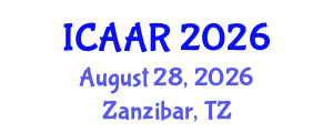 International Conference on Antibiotics and Antibiotic Resistance (ICAAR) August 28, 2026 - Zanzibar, Tanzania