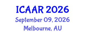 International Conference on Antibiotics and Antibiotic Resistance (ICAAR) September 09, 2026 - Melbourne, Australia