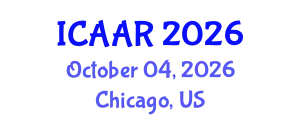 International Conference on Antibiotics and Antibiotic Resistance (ICAAR) October 04, 2026 - Chicago, United States