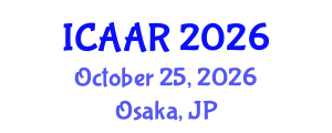 International Conference on Antibiotics and Antibiotic Resistance (ICAAR) October 25, 2026 - Osaka, Japan