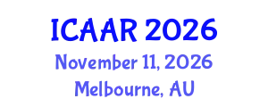 International Conference on Antibiotics and Antibiotic Resistance (ICAAR) November 11, 2026 - Melbourne, Australia