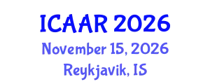 International Conference on Antibiotics and Antibiotic Resistance (ICAAR) November 15, 2026 - Reykjavik, Iceland