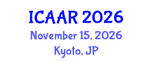 International Conference on Antibiotics and Antibiotic Resistance (ICAAR) November 15, 2026 - Kyoto, Japan