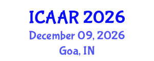 International Conference on Antibiotics and Antibiotic Resistance (ICAAR) December 09, 2026 - Goa, India